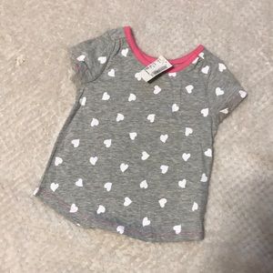 Toddler girl short sleeve tshirt